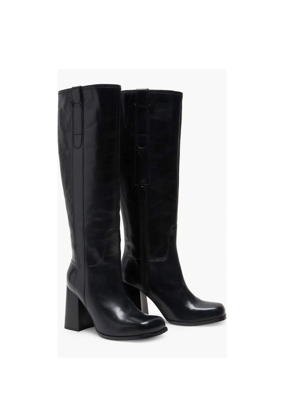 Free People *Revolve Naomi Tall Boots in Black, Size 6.5 New w/o Box